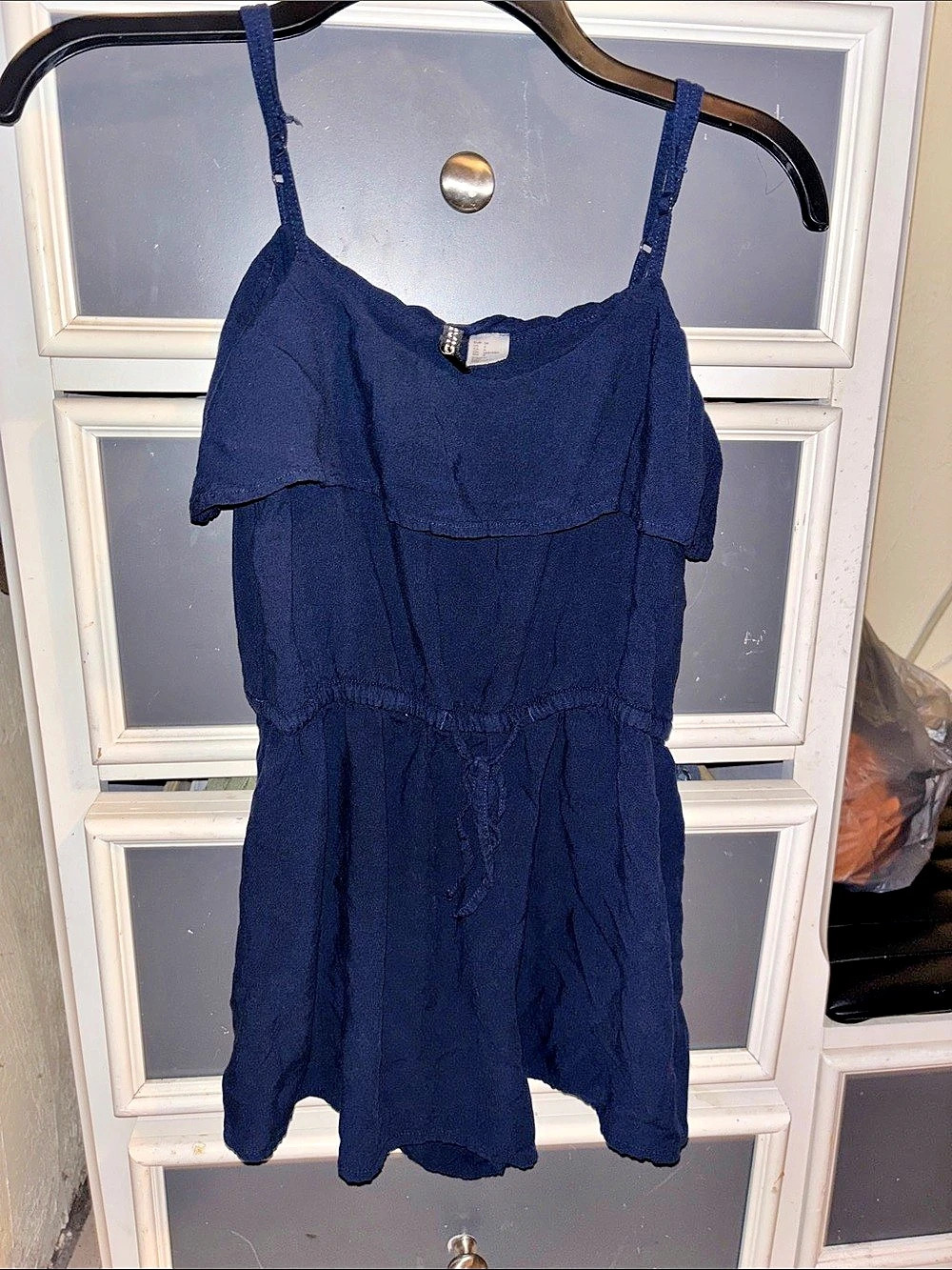 H&M navy blue romper
